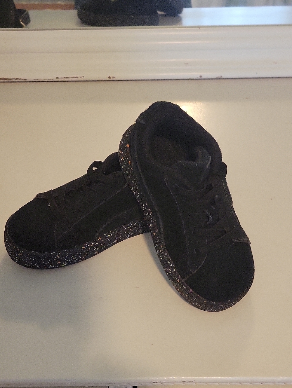 Puma Kids' Glitter Platform Sneakers - Brand Unknown